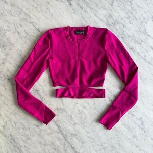 Aritzia Babaton Women’s Pink Knit Top - Size XS